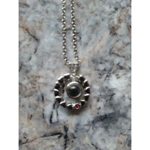Tk love talen prisma ketting leuk als geschenk goud , zilver