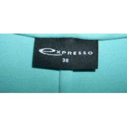 Mooi aqua stretch jasje van Expresso maat 38