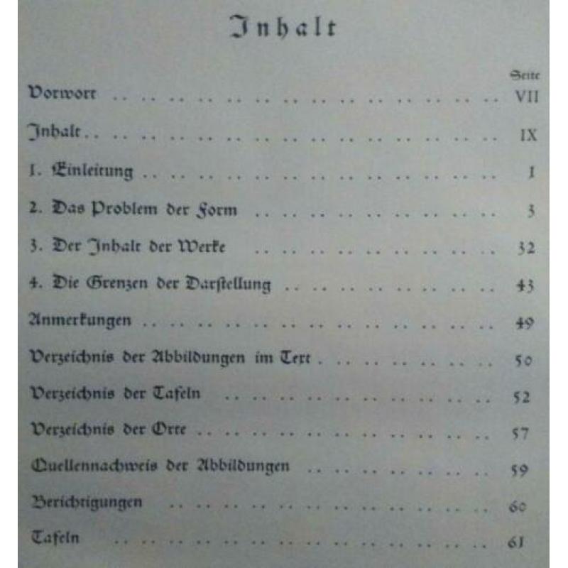 Gotische charakterkopfe uit 1925