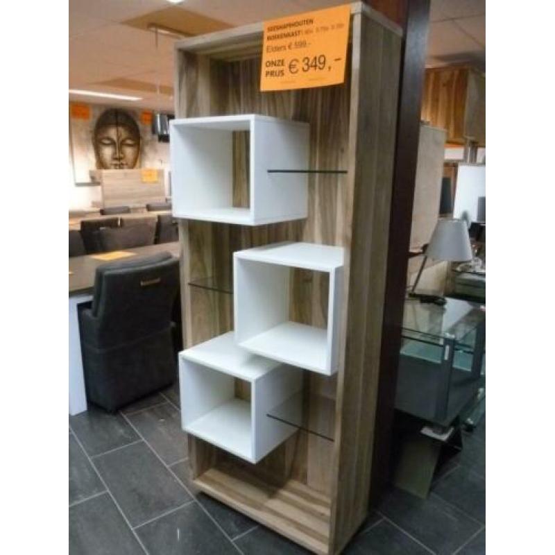 Nieuwe seeshamhouten salontafel van 120cm