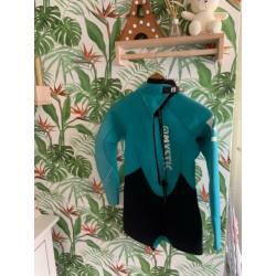 Wetsuit mystic maat m maar valt als xs