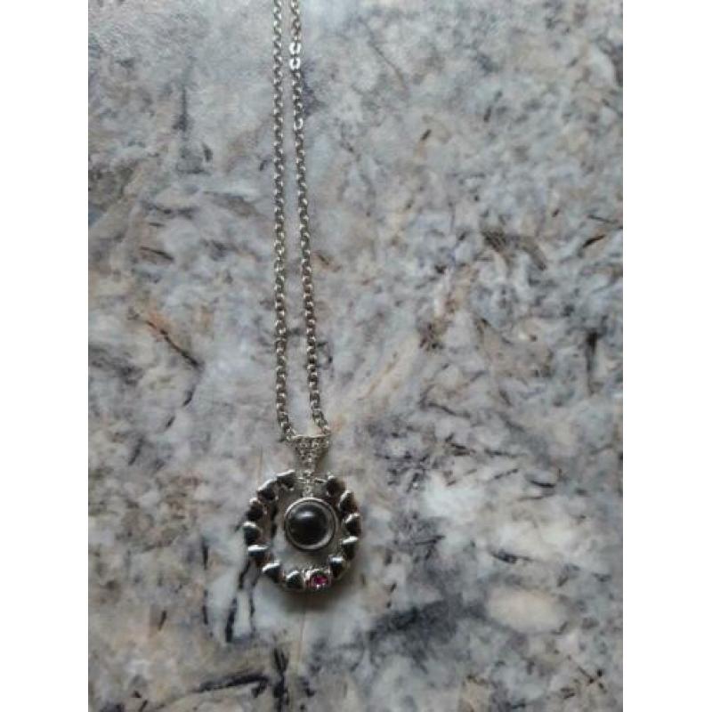 Tk love talen prisma ketting leuk als geschenk goud , zilver