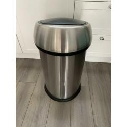 Brabantia touch bin - mat rvs staal 50L