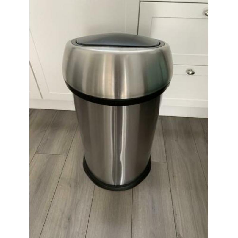 Brabantia touch bin - mat rvs staal 50L