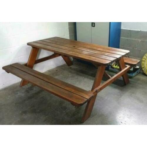 Picknick tafel, tuintafel, tafel, grote picknicktafel
