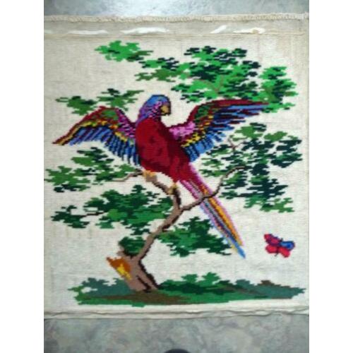 Borduurwerk "Tropische vogel"