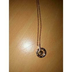 Tk love talen prisma ketting leuk als geschenk goud , zilver