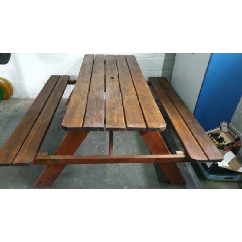 Picknick tafel, tuintafel, tafel, grote picknicktafel