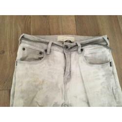 Lichtgrijze baggy broek van Circle of Trust, maat 27