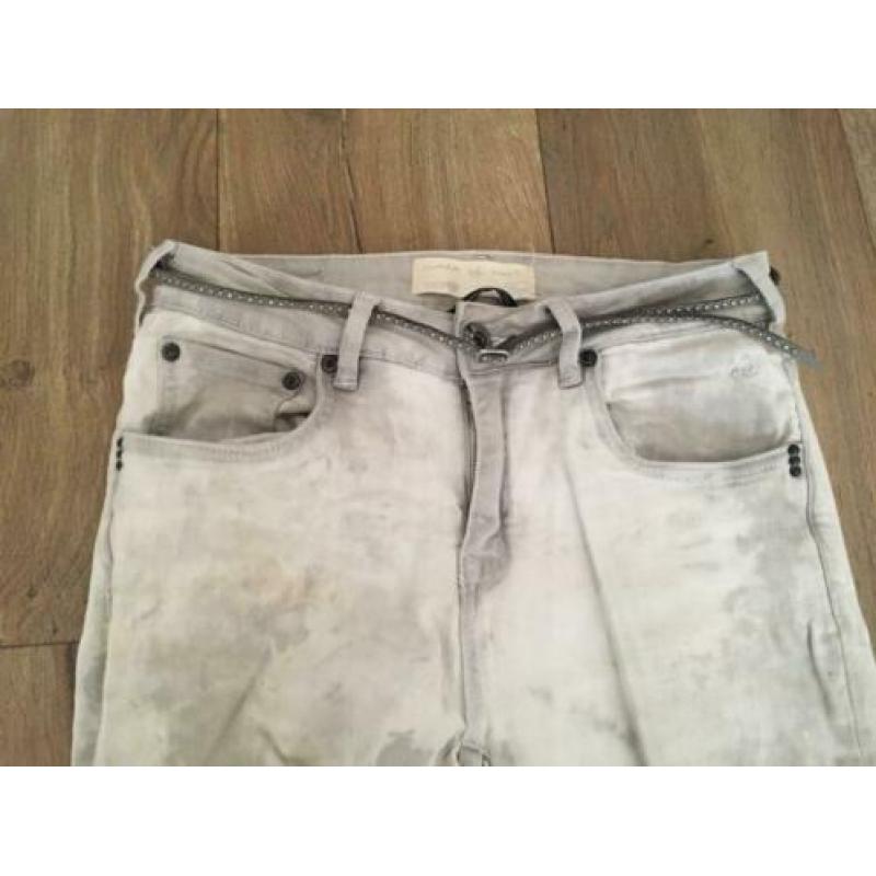 Lichtgrijze baggy broek van Circle of Trust, maat 27