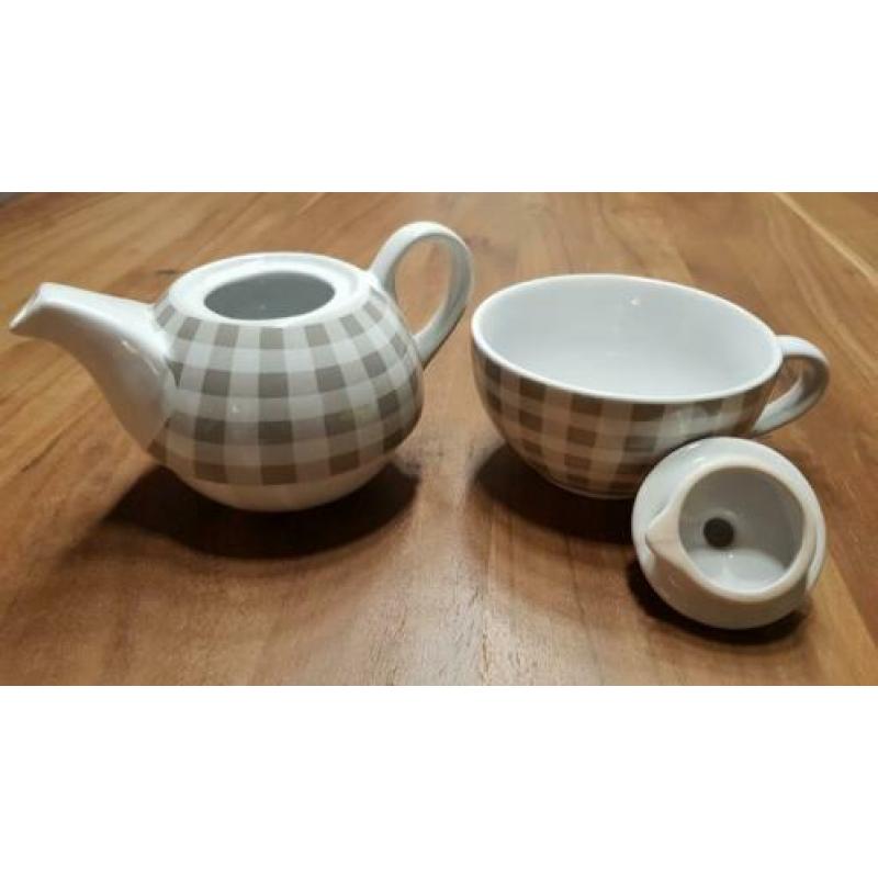 Theepot en kopje uit Barcelona