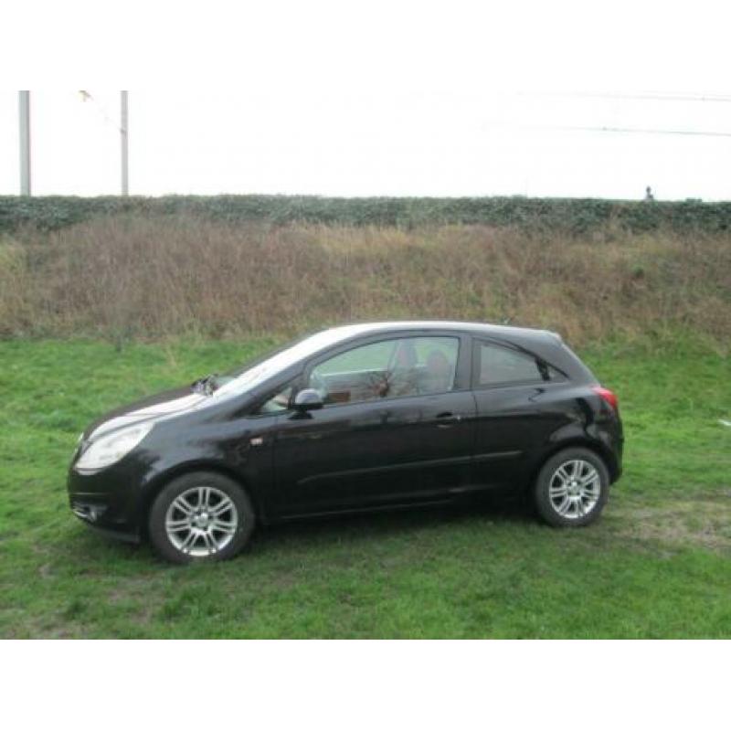 Opel Corsa 1.2 16V 3D WR 2007 Zwart