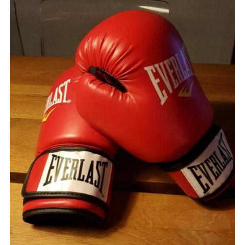 Everlast bokshandschoenen. Maat 10 ounce. Zo goed als nieuw.