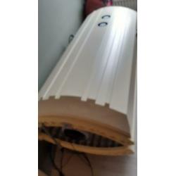 GRATIS Alisun zonnebank incl gez bruiner & ventilator