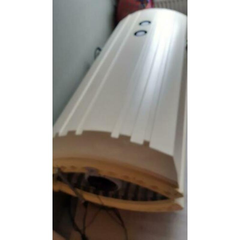 GRATIS Alisun zonnebank incl gez bruiner & ventilator