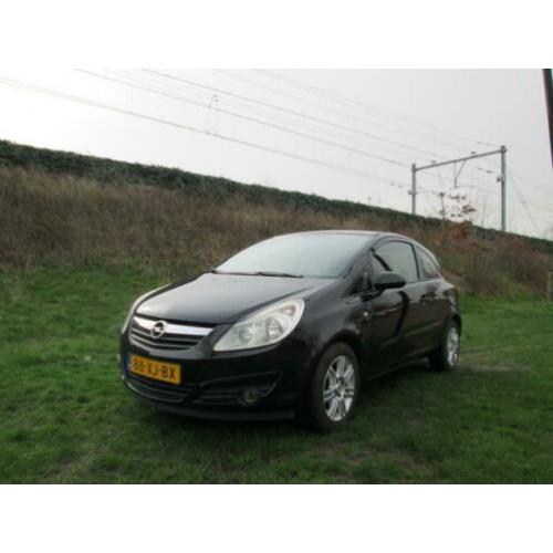 Opel Corsa 1.2 16V 3D WR 2007 Zwart