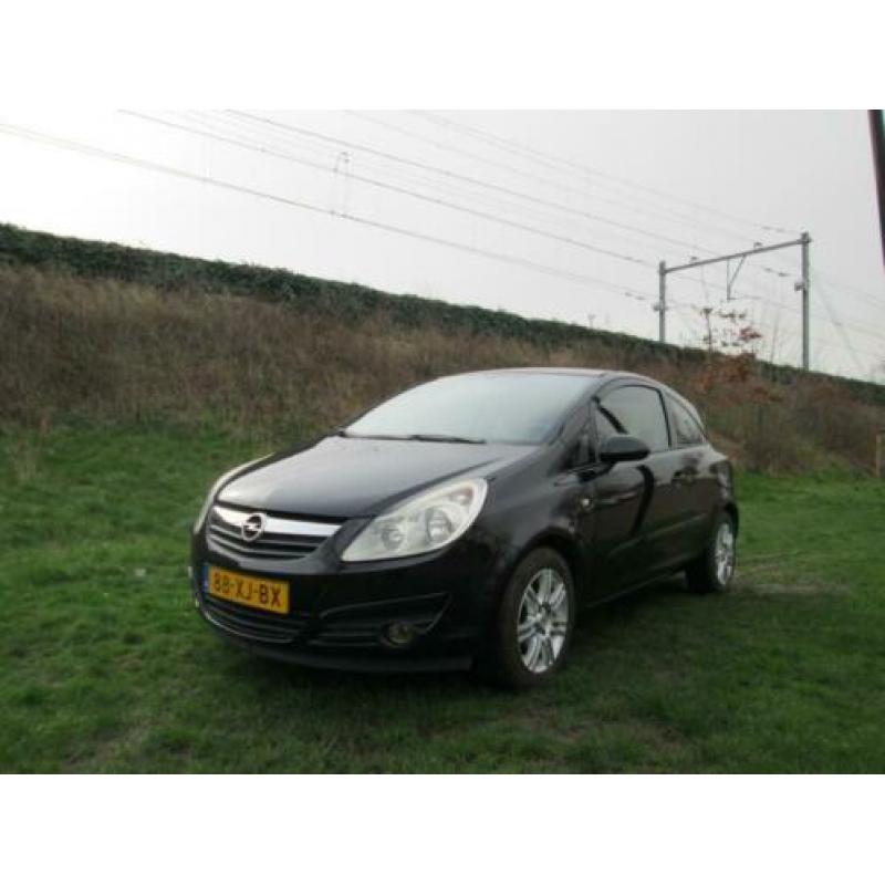 Opel Corsa 1.2 16V 3D WR 2007 Zwart