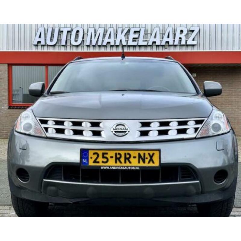 Nissan Murano 3.5 V6 AUTOMAAT 4WD Full Option Leder Camera