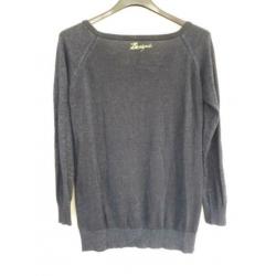 Desiqual mooie aparte trui donker blauw maat L
