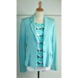 Mooi aqua stretch jasje van Expresso maat 38