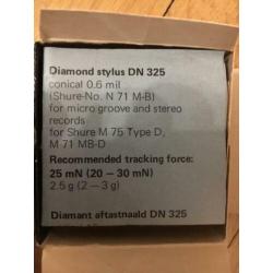 Originele Dual / Shure naald voor M75 DN 325