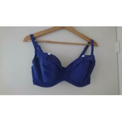 Als nieuw! Blauwe bikini van Freya maat 70F