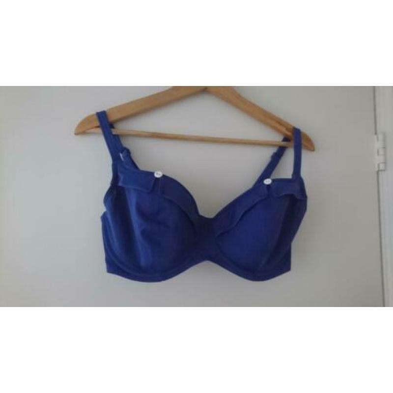 Als nieuw! Blauwe bikini van Freya maat 70F