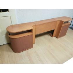 Nachtkastjes Auping Auronde achterwand voor bed 90 cm