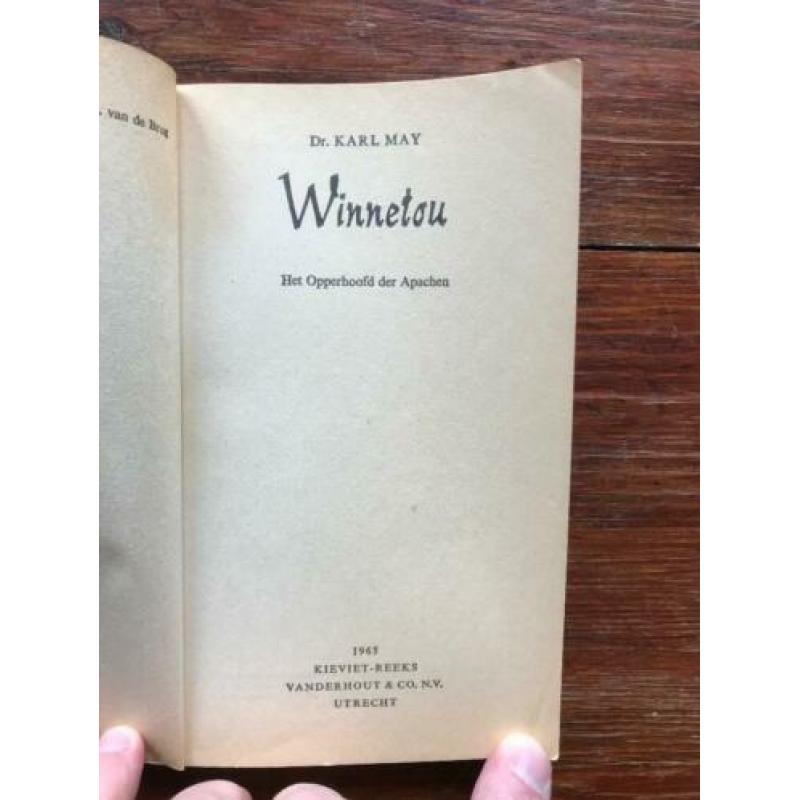 Karl May Winnetou het opperhoofd der Apachen 1965