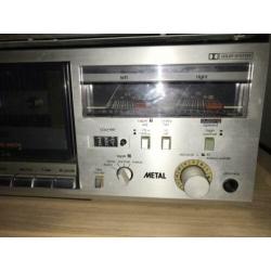 2 cassettedeck; Kenwood KX 70 en Optonica RT-5050