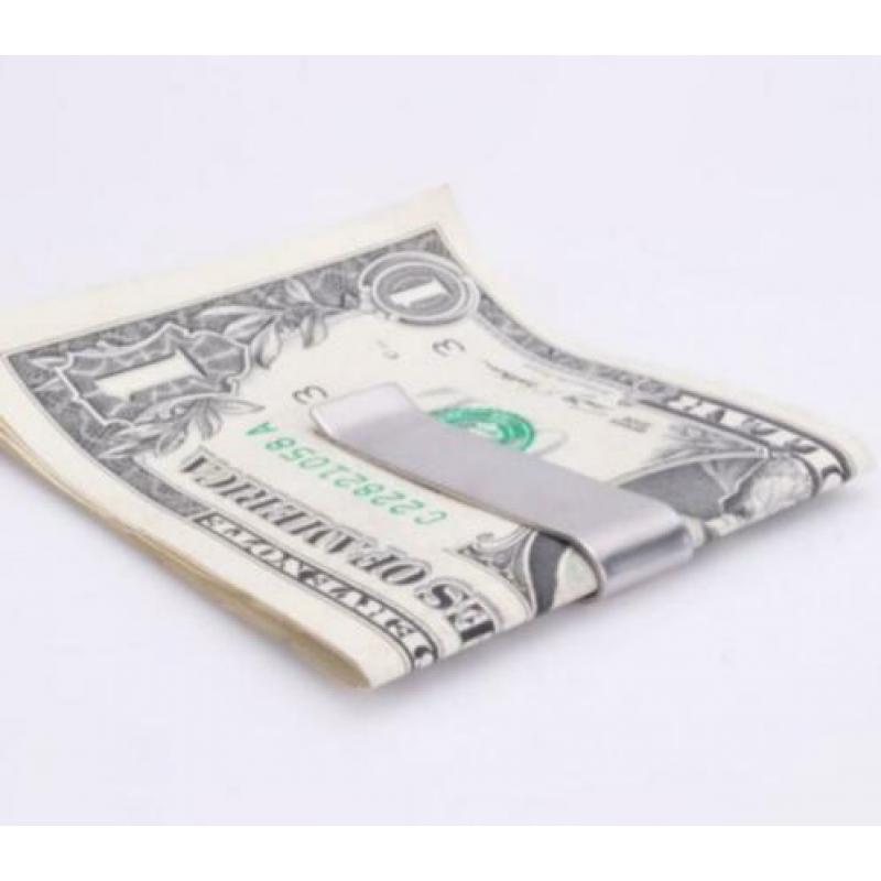 Prachtige design geldclip met $ / dollar design