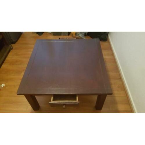 Salontafel met bijpassende bijzettafel