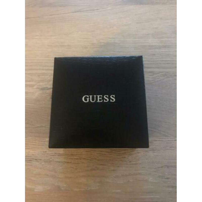 Guess zilverkleurig dames horloge met nieuwe batterij