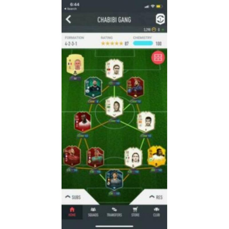 Fifa 20 team