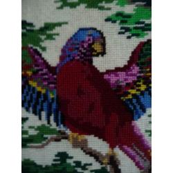 Borduurwerk "Tropische vogel"