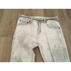 Lichtgrijze baggy broek van Circle of Trust, maat 27