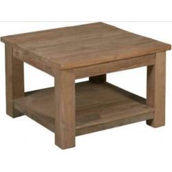 Teakhouten bijzet tafel