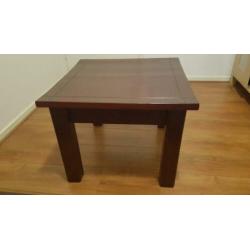 Salontafel met bijpassende bijzettafel