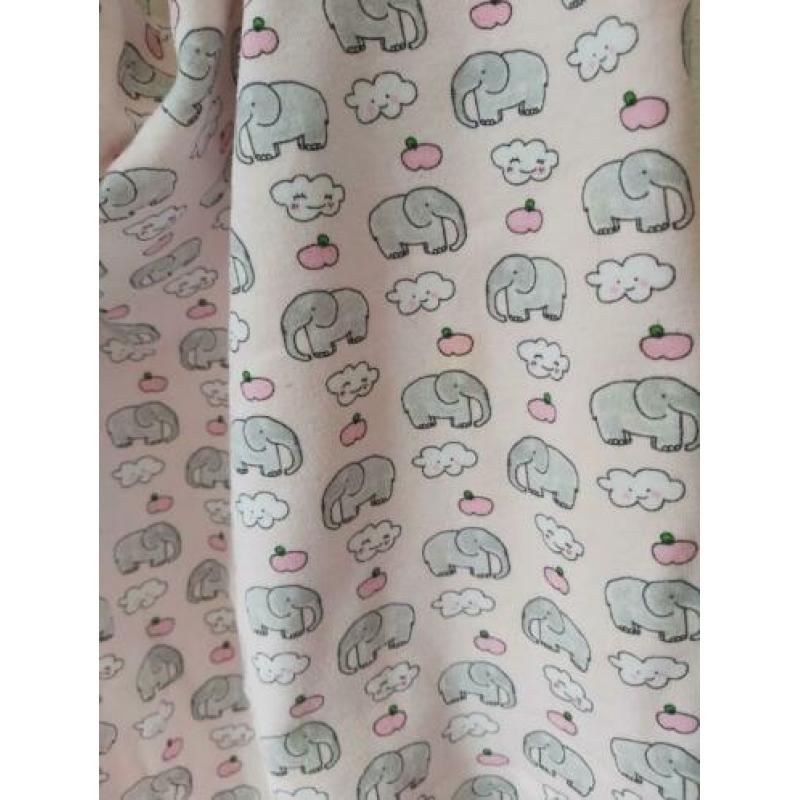 Little Blond Amsterdam dekentje pink Elephant.