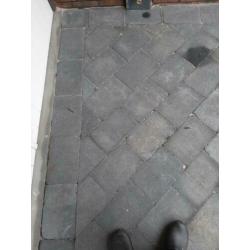 terras stenen 20 x 30 cm.