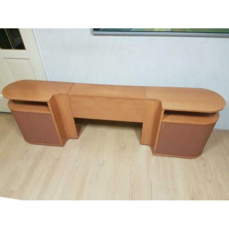 Nachtkastjes Auping Auronde achterwand voor bed 90 cm