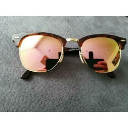 Nieuwe Ray Ban Zonnebril met spiegelglazen