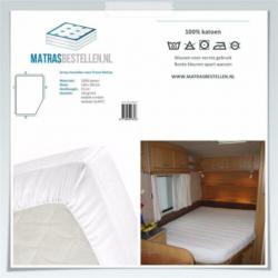 Frans matras hoeslaken,Maatwerk, Caravan of camper