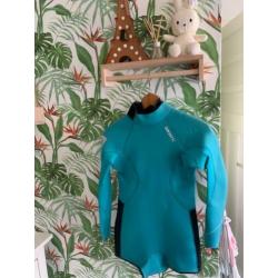 Wetsuit mystic maat m maar valt als xs