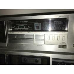 2 cassettedeck; Kenwood KX 70 en Optonica RT-5050