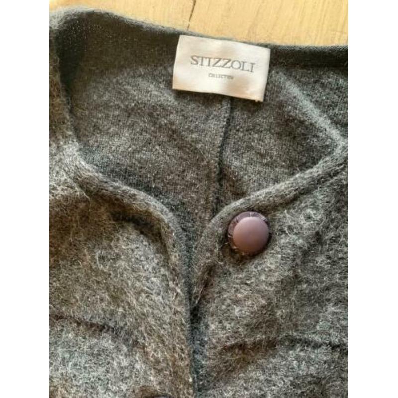 Vintage wollen vest mt 42/44