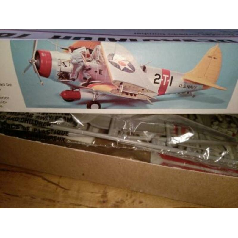 monogram 1/48 Devastator TBD incl 3 crew nieuw modelbouw