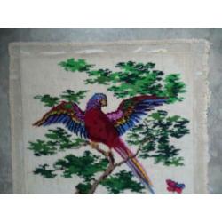 Borduurwerk "Tropische vogel"