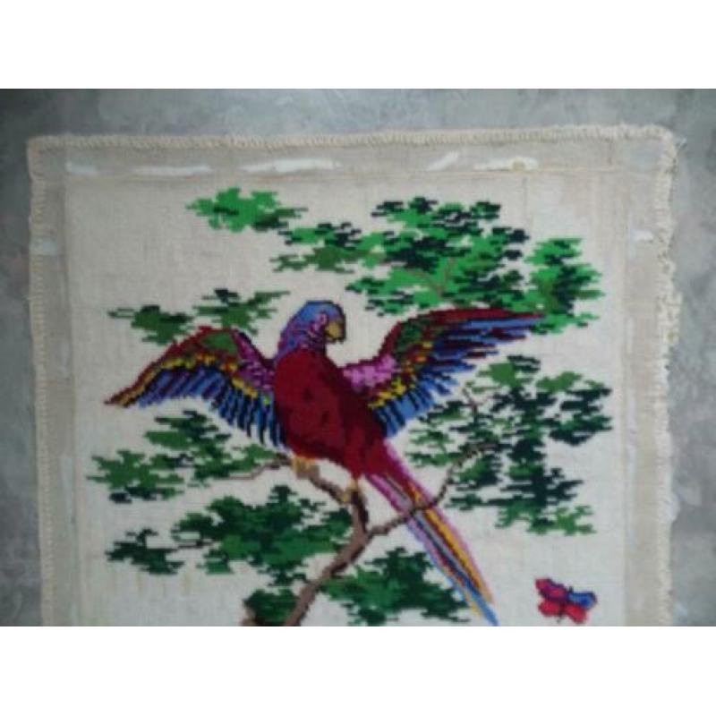 Borduurwerk "Tropische vogel"