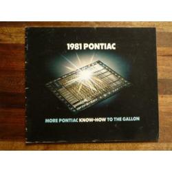 Pontiac alle modellen (1981, USA)
